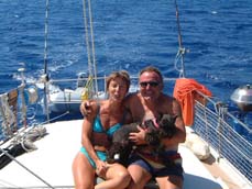 en navigation sur soleil bleu