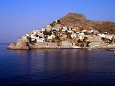 entrée du port d'Hydra