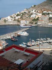 un peu de calme dans le port d'hydra