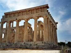 le temple d'Aphaia