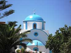 une église à Lipsi