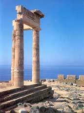 Lindos, temple d'Athéna