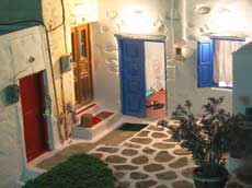 entrée traditionnelle d'une maison