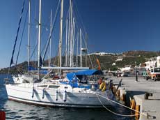 le port de Patmos