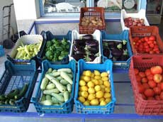 le marché du village