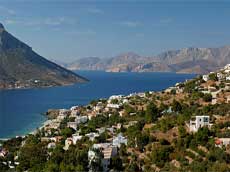 entrée dans le port de Kalymnos