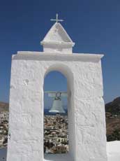 en arrière plan Kalymnos