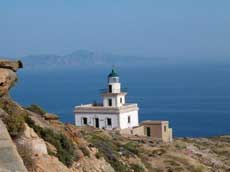 phare au cap Spathi