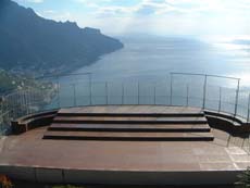 vue de la villa Ravello