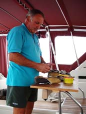le cordonnier du bateau !
