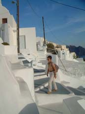 sommes tombés sous le charme de Santorin