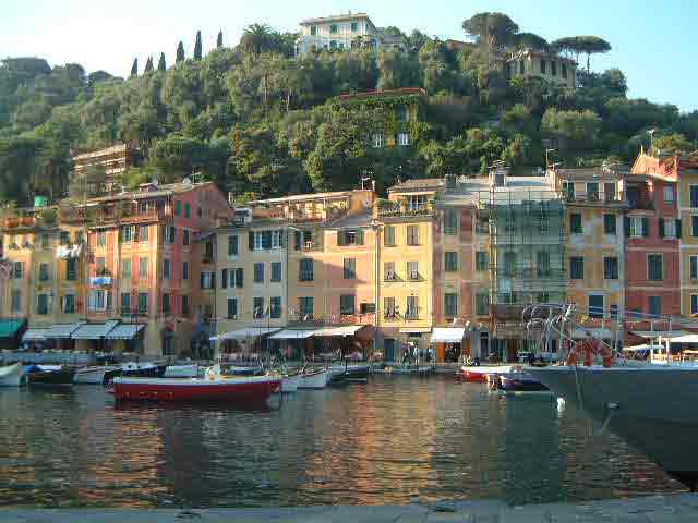 Portofino et ses maisons colorées